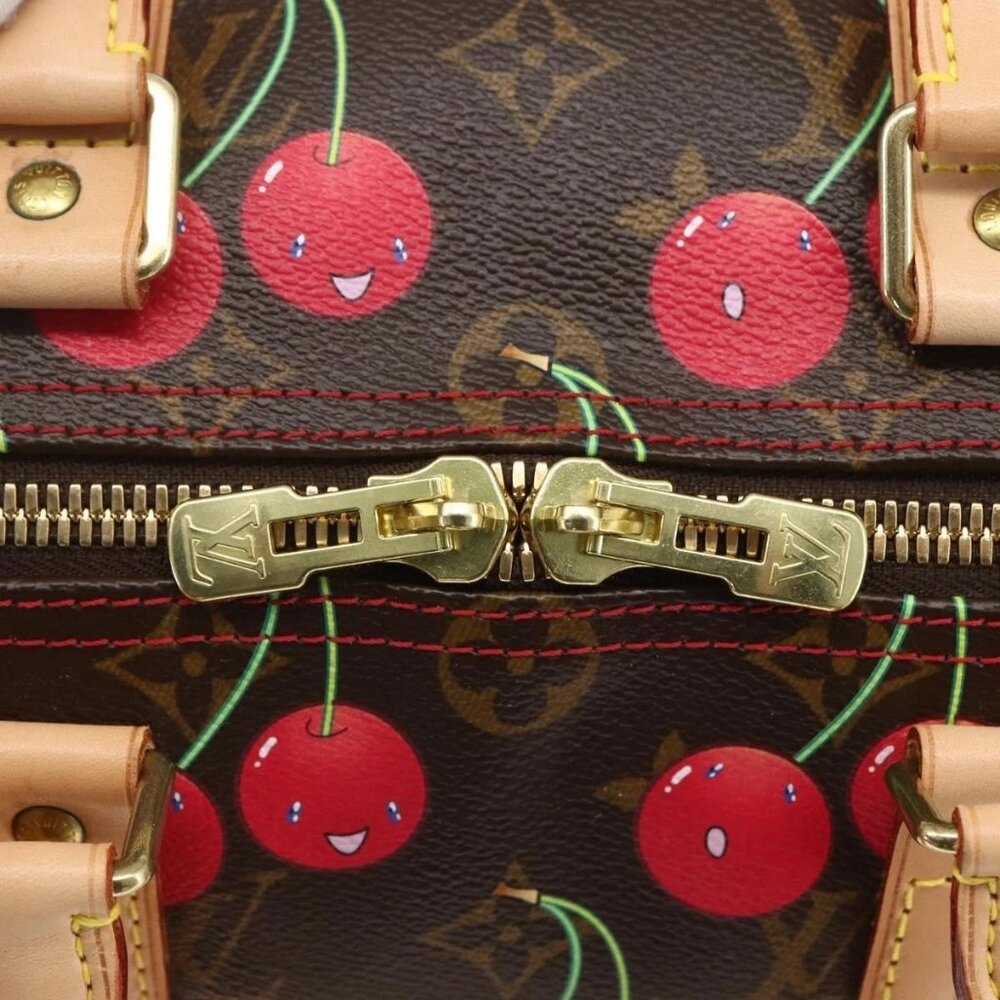 LOUIS VUITTON Monogram Cherry Keepall 45 Boston Bag M95011 LV Auth 158900SV - Picture 10 of 16